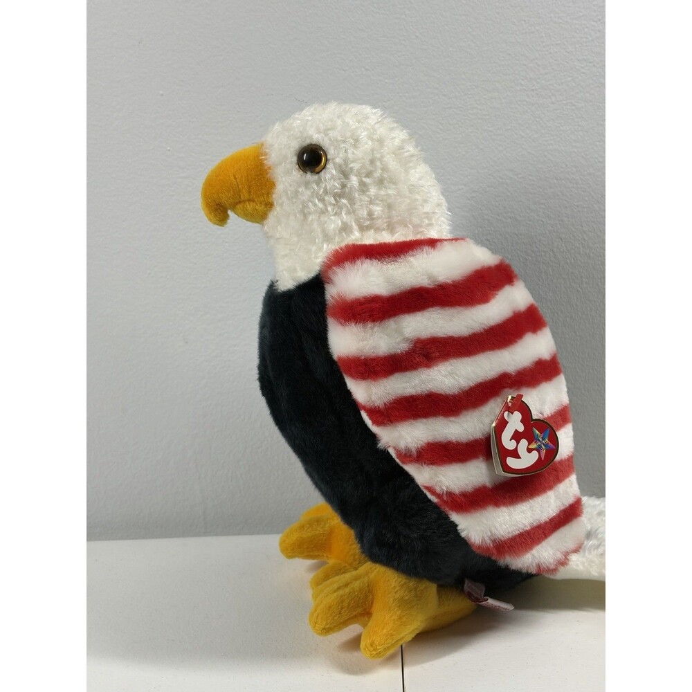 Ty Large Plush Beanie Buddy - Soar Eagle Buddies  With Tags
